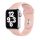 Apple Watch púder szilikon szíj 38/40/41/42MM (Series 10 2024) S/M