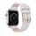Apple Watch fehér csillogós szilikon szíj 42MM (Series 1-3)/44/45/46/49MM