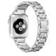 Apple Watch ezüst diamond fémszíj 38/40/41/42MM (Series 10 2024)