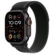 Apple Watch fekete terep szíj fekete csatlakozóval 42MM (Series 1-3)/44/45/46/49MM